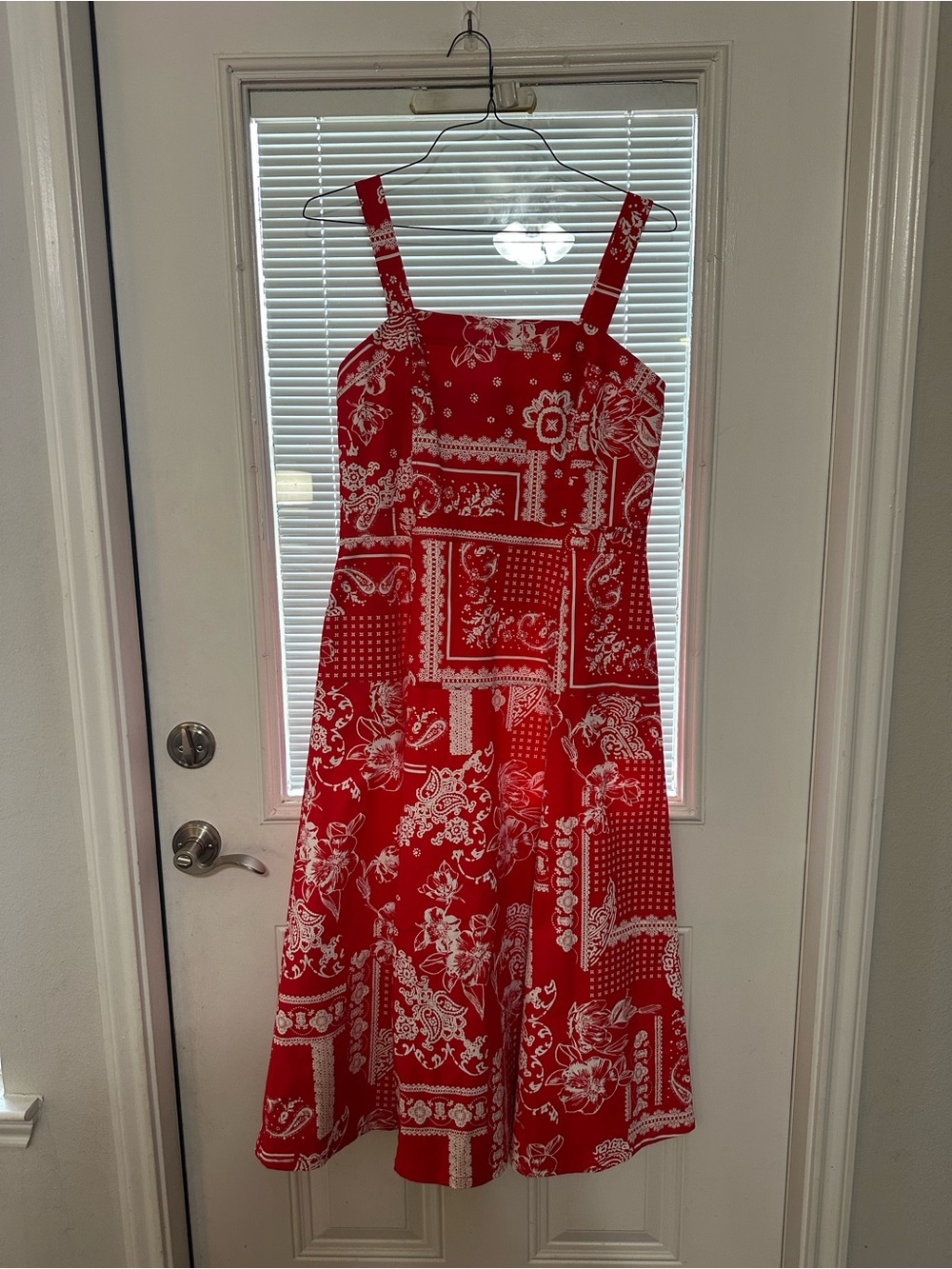Red Bandana Dress